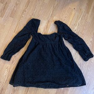 Wilfred Eyelet Babydoll Dress